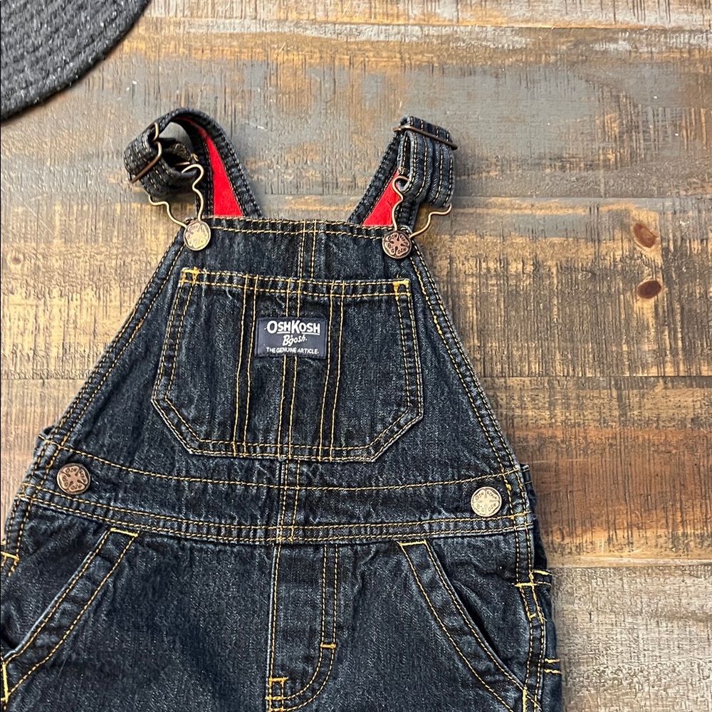 OshKosh B'gosh Denim Fleece Overalls
